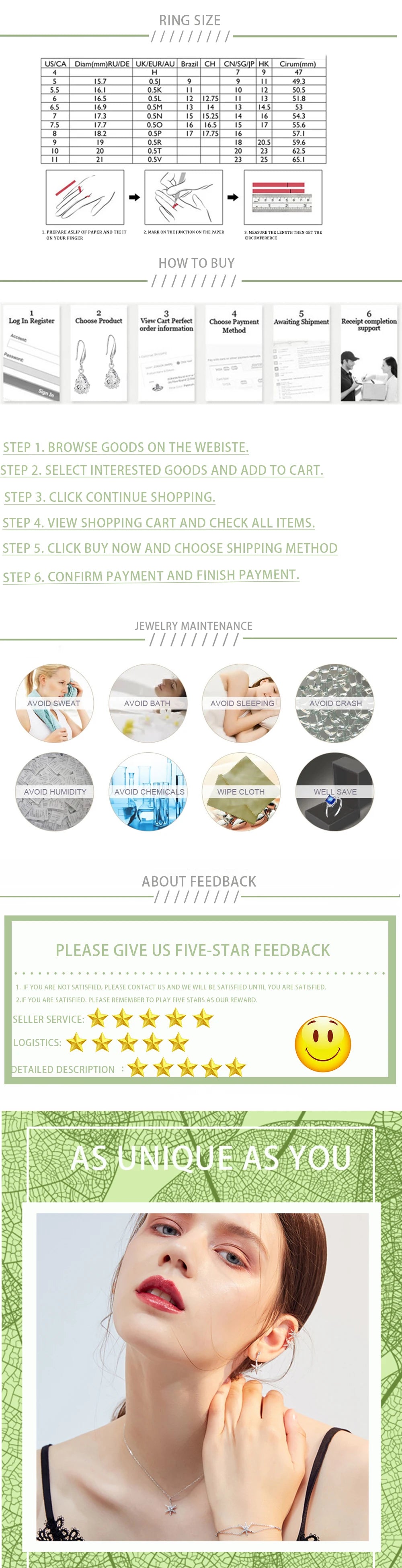 Elegant Zircon Wedding Ring Set for Women