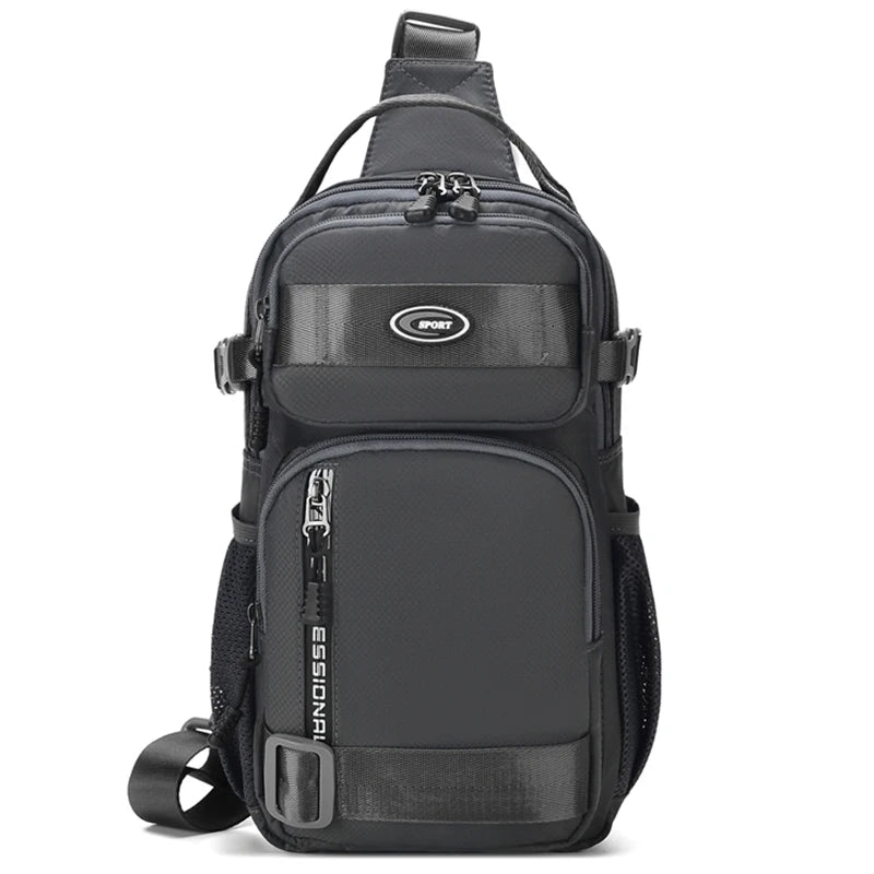 Men’s Crossbody Riding Backpack – Lightweight & Large Capacity