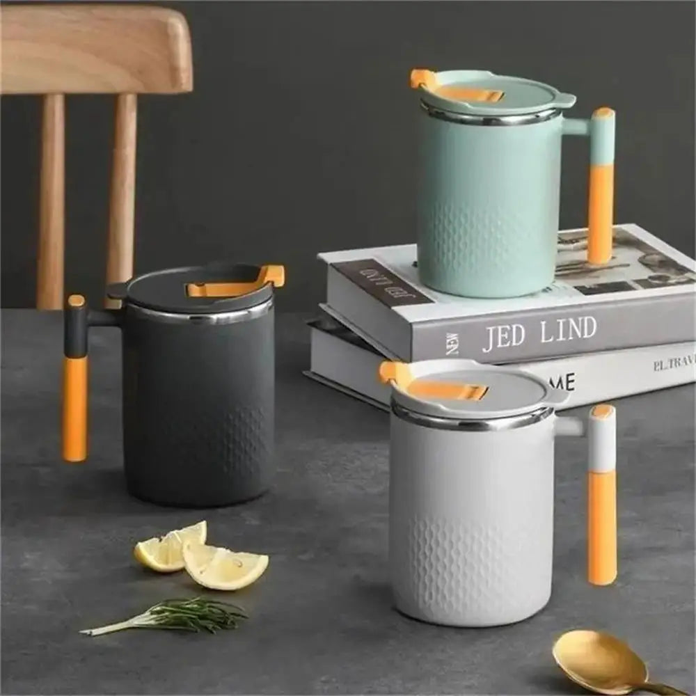 304 Stainless Steel Double-Layer Tea & Coffee Mug