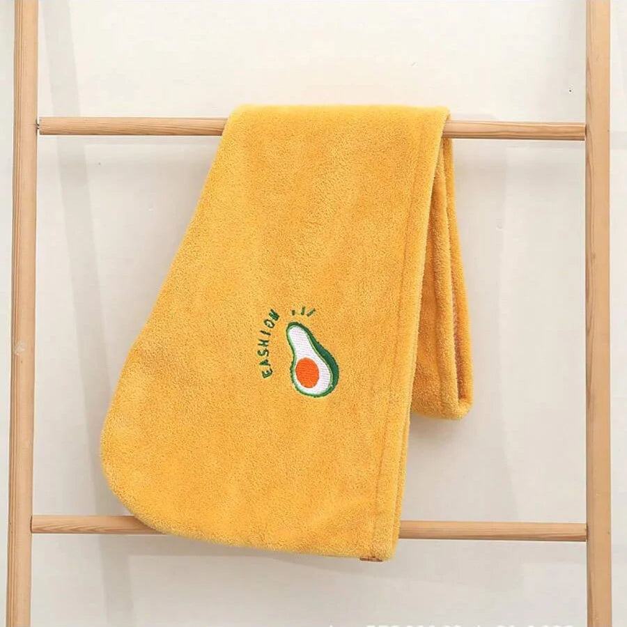 Coral Fleece Quick-Dry Hair Towel Cap