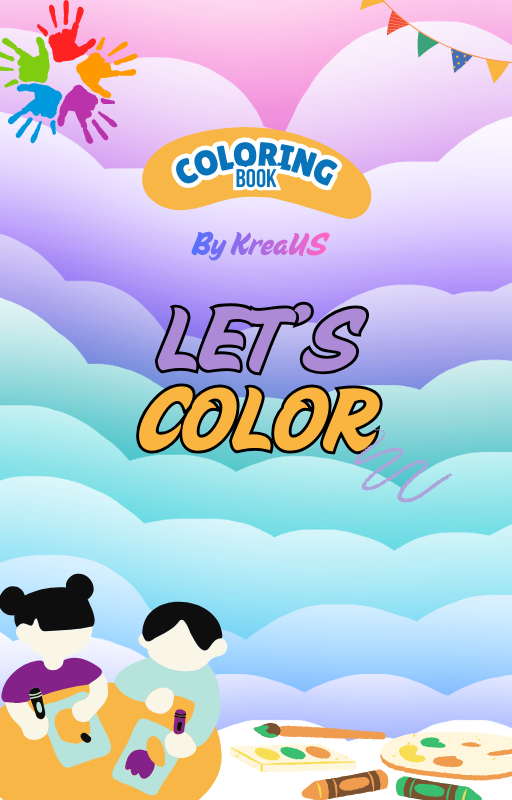 Digital Coloring Book - Printable eBook PDF