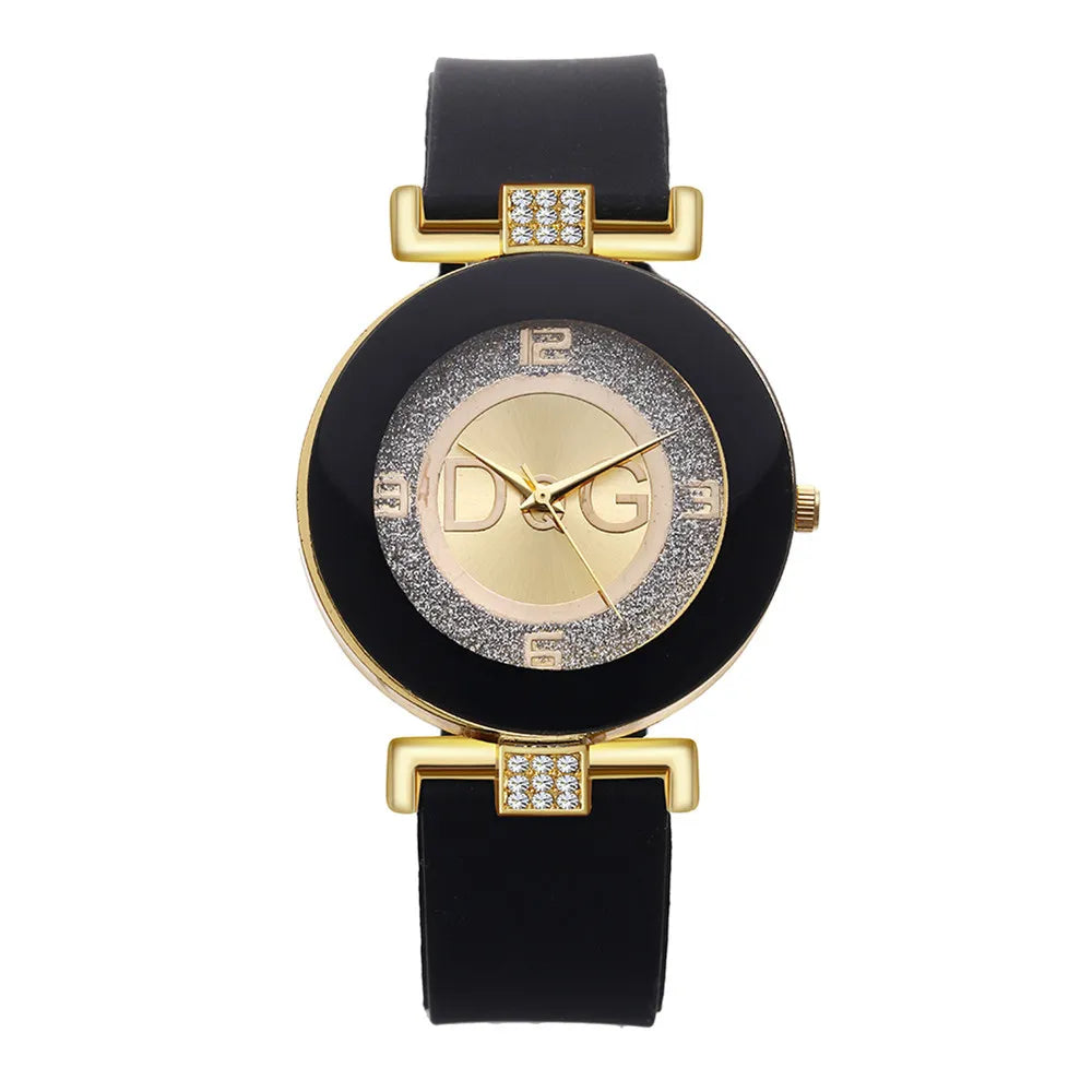 Ladies Large Dial Quartz Sport Watch