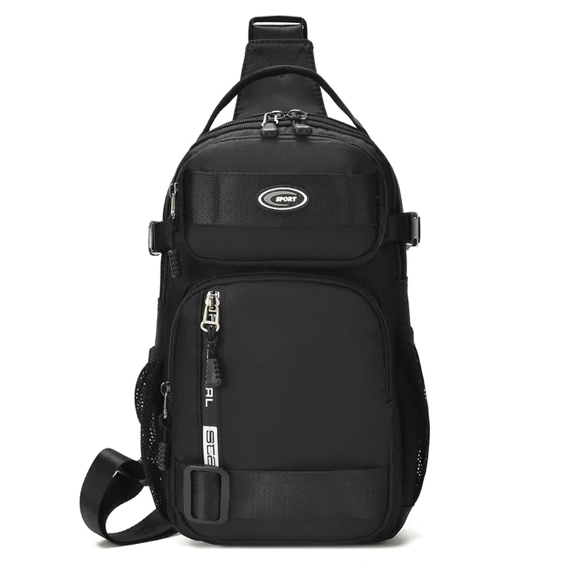 Men’s Crossbody Riding Backpack – Lightweight & Large Capacity