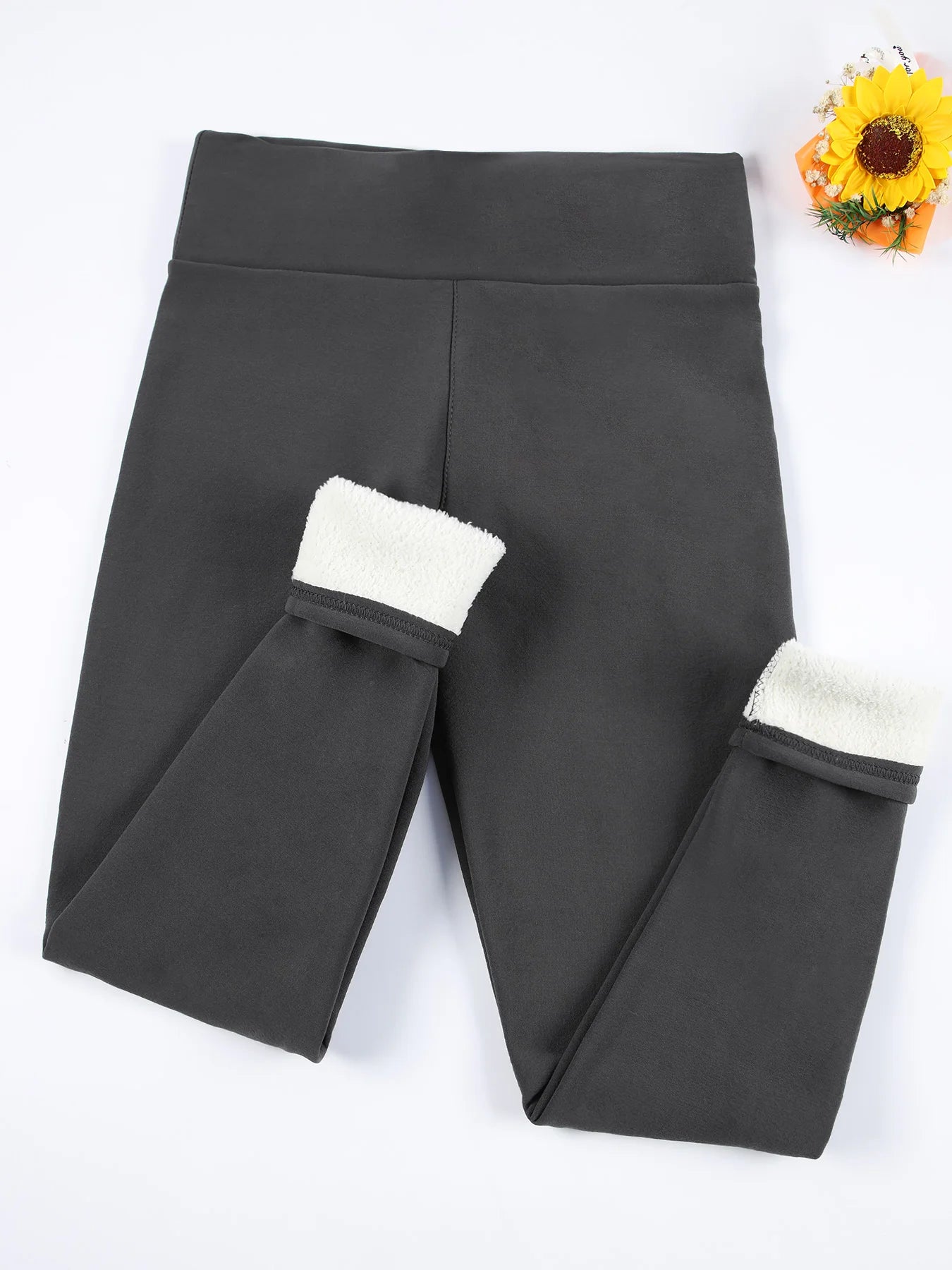 Winter Warm Fleece Leggings for Women | High Waist Slim Fit