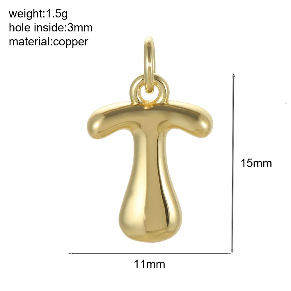 Mini Initial Bubble Pendant – Solo Pendant, Customizable