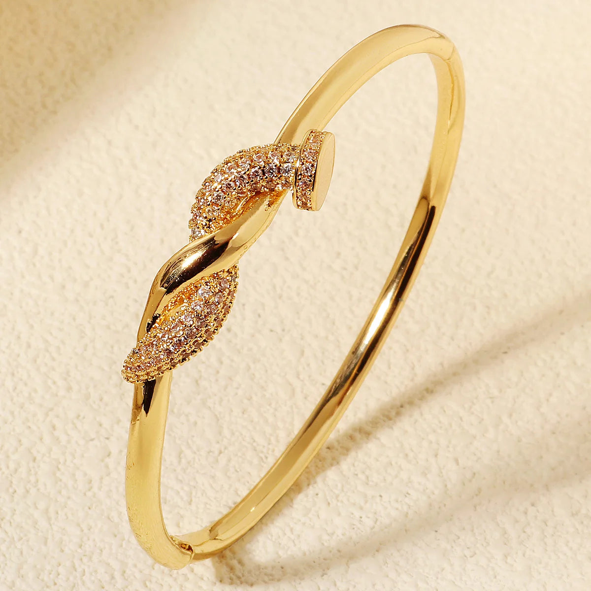 Miallo Stainless Steel Spike Bracelet – Studded Wrap