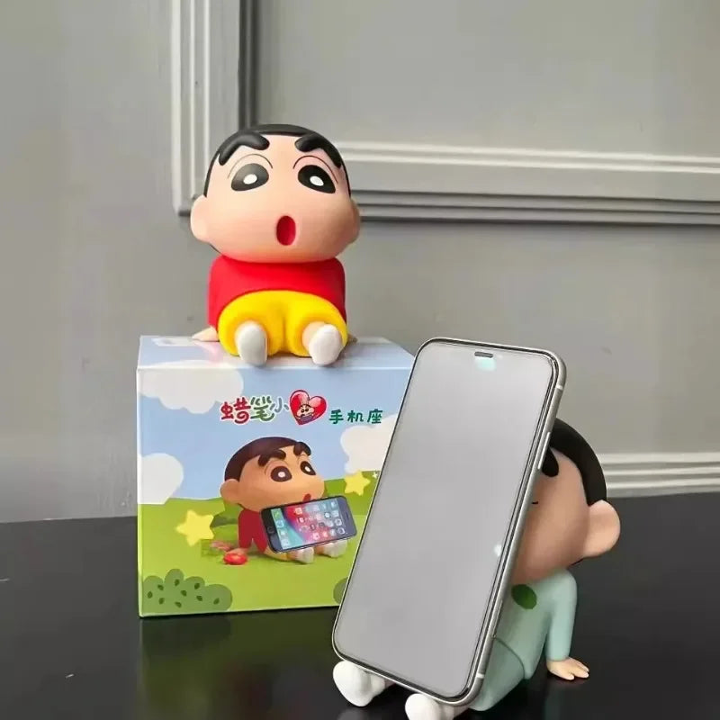 Crayon Shin-Chan Phone Holder Figure