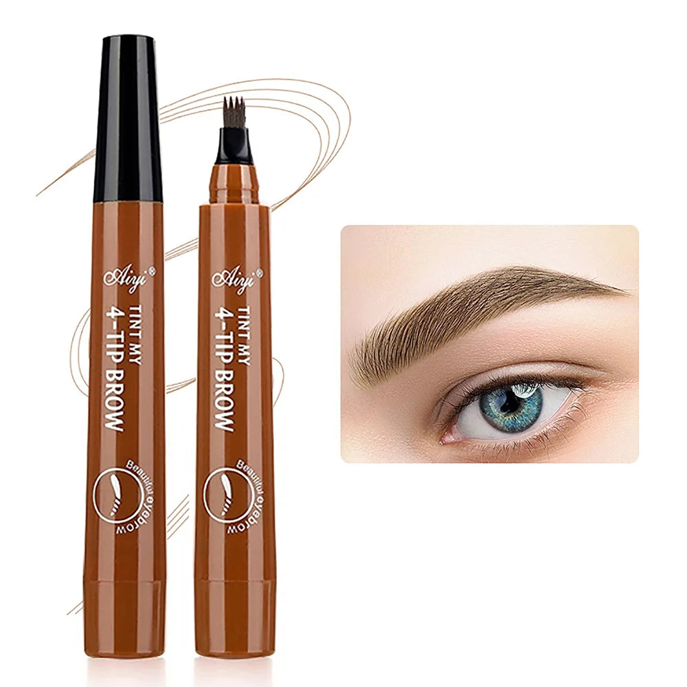 4-Prong Long-Lasting Eyebrow Pencil – Waterproof