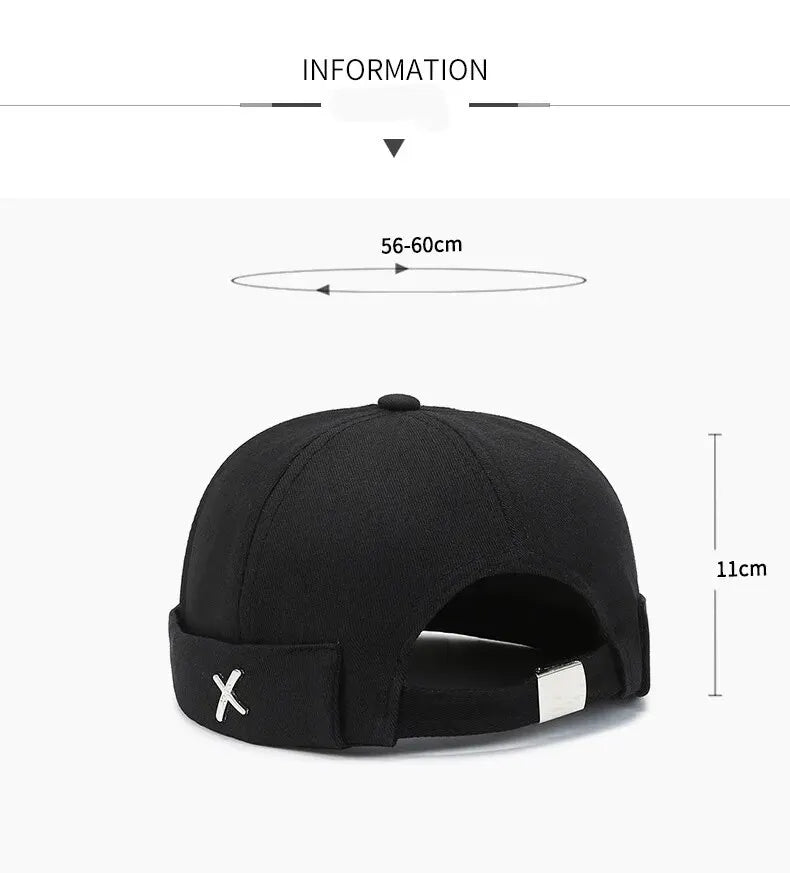 Unisex Korean Street Sailor Beanie Hat