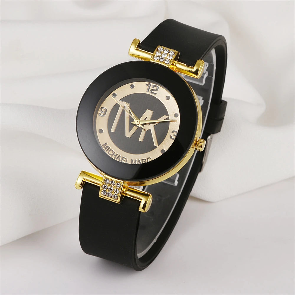 Luxury Rhinestone Quartz Watch for Women