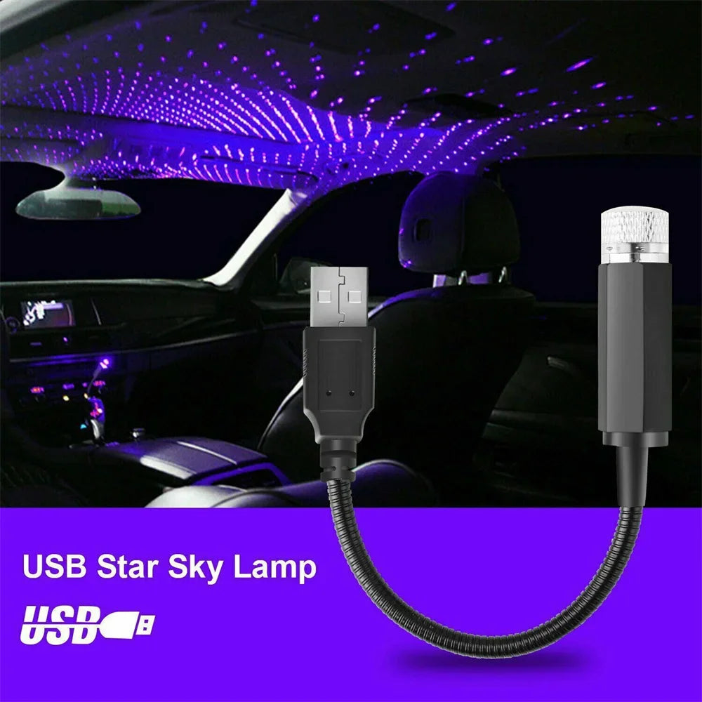 Mini LED Car Star Projector Light
