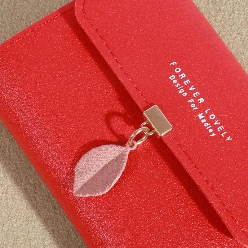 Korean Style Small Tri-Fold Wallet – Coin & Money Clip