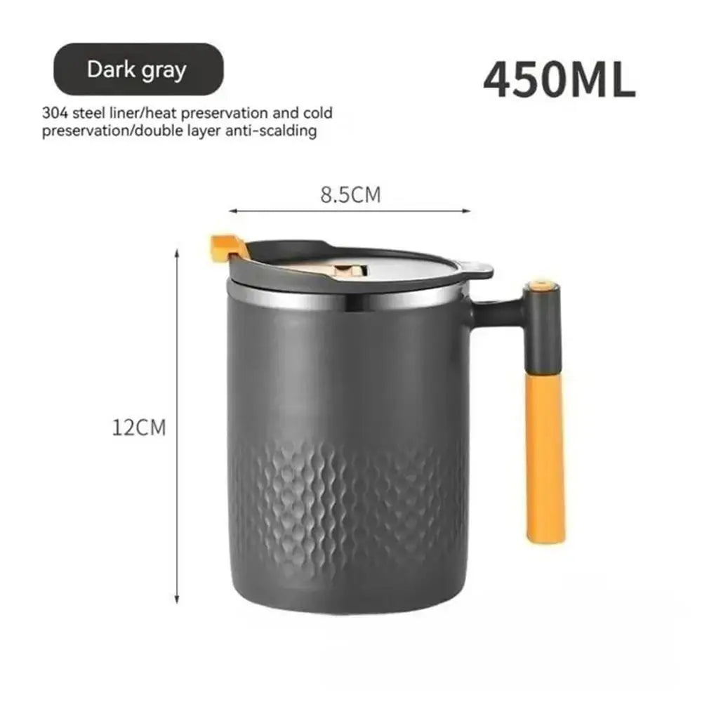 304 Stainless Steel Double-Layer Tea & Coffee Mug