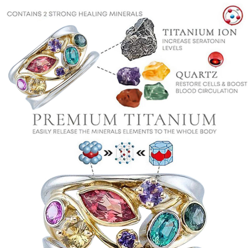 Women’s Magnetic Crystal Therapy Ring