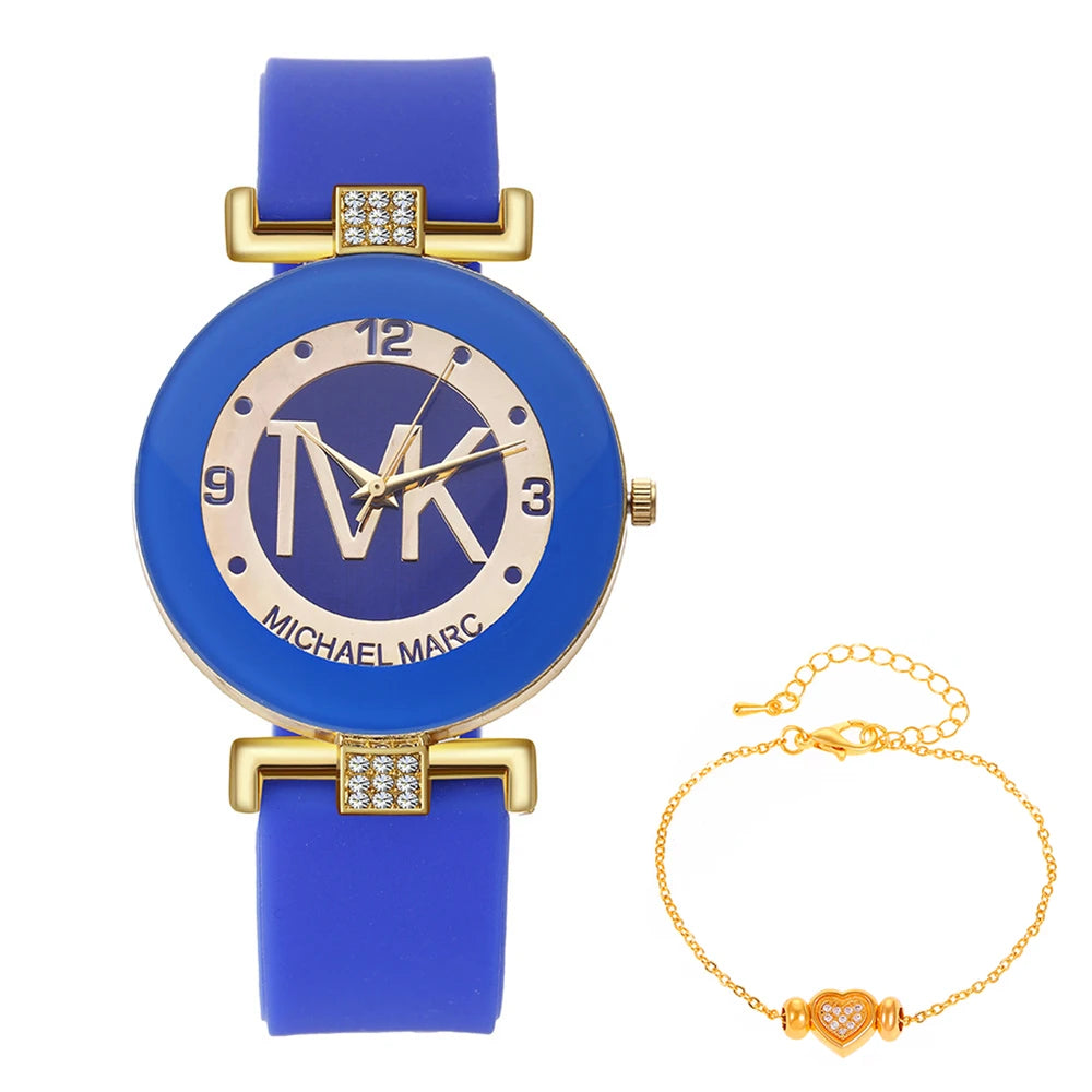 Luxury Rhinestone Quartz Watch for Women