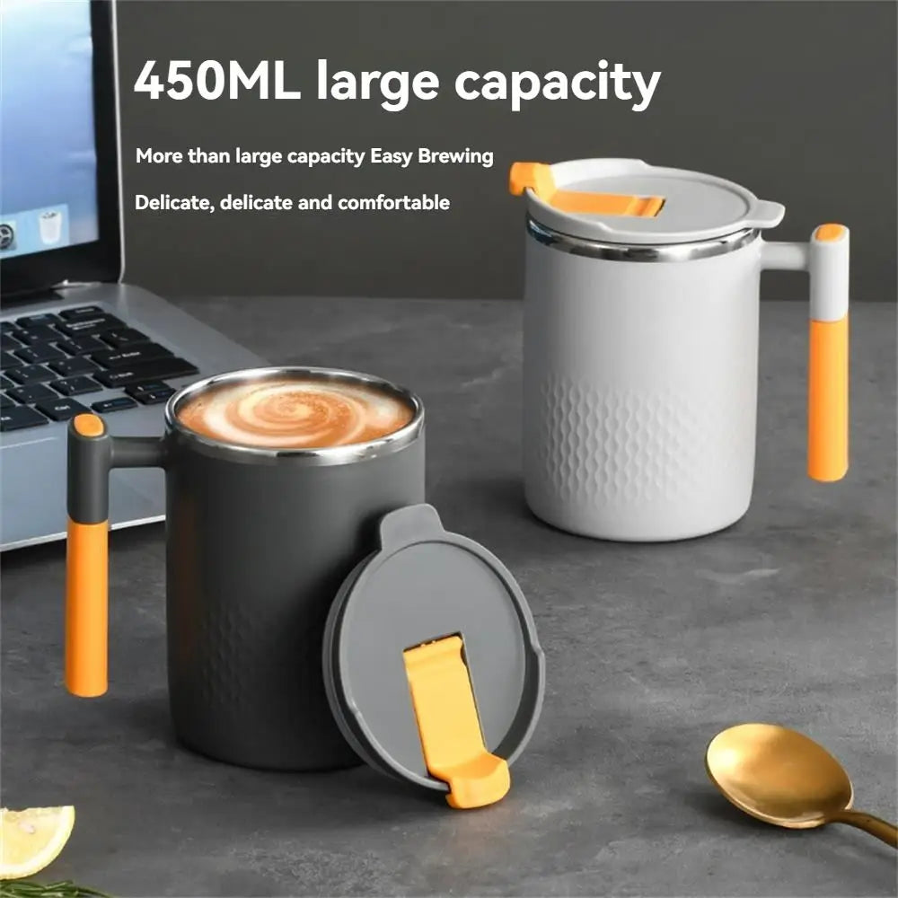 304 Stainless Steel Double-Layer Tea & Coffee Mug
