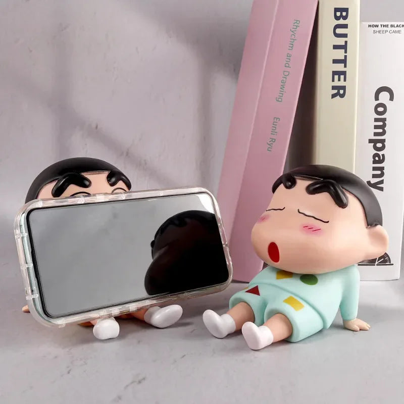 Crayon Shin-Chan Phone Holder Figure