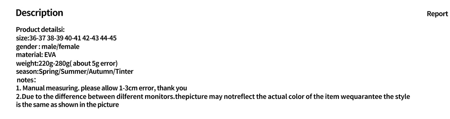 Women’s Summer Indoor & Outdoor Slippers