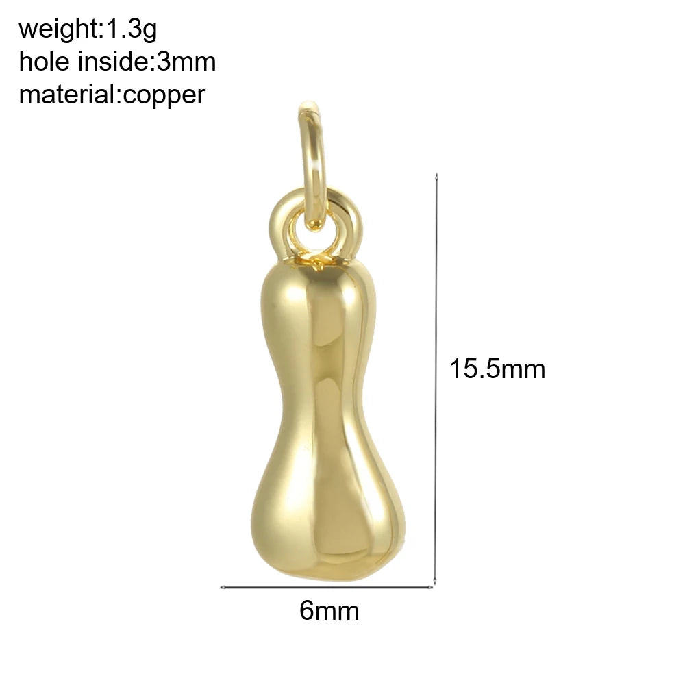 Mini Initial Bubble Pendant – Solo Pendant, Customizable