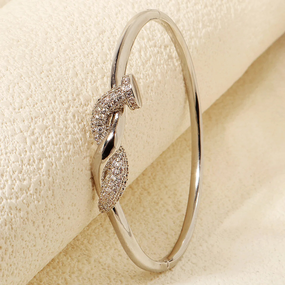 Miallo Stainless Steel Spike Bracelet – Studded Wrap