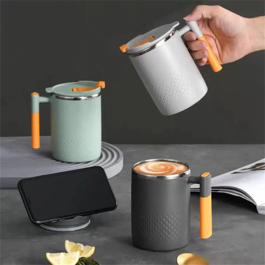 304 Stainless Steel Double-Layer Tea & Coffee Mug