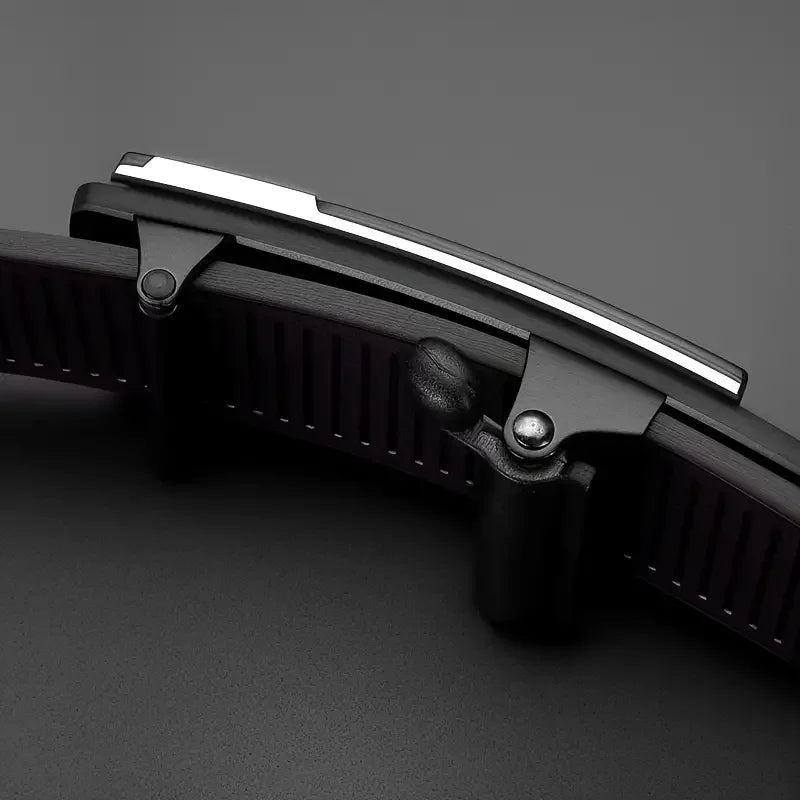 Men's PU Leather Automatic Buckle Belt