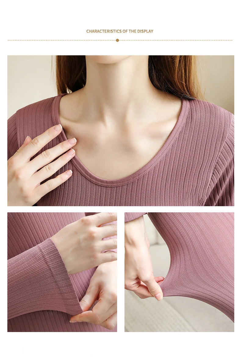 Women’s Thermal Underwear Set – Shaping & Warm