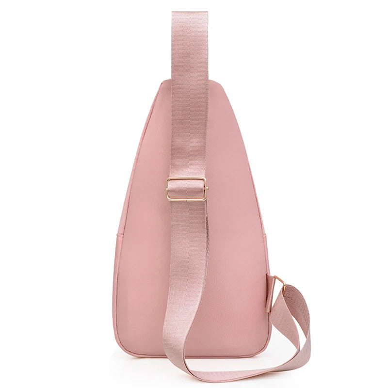 Unisex Neutral Style Backpack – Multicolor Nylon