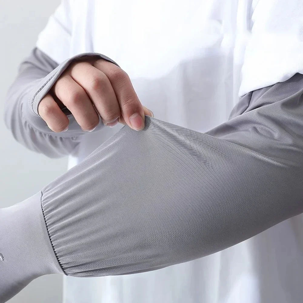 Men’s Ice Arm Sleeves – UV Protection & Lightweigh