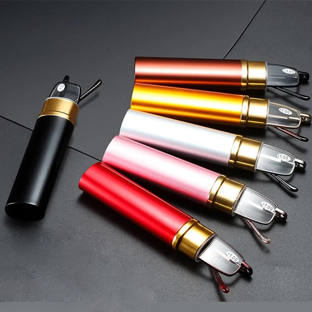 Unisex Reading Glasses – Ultra-light + Case