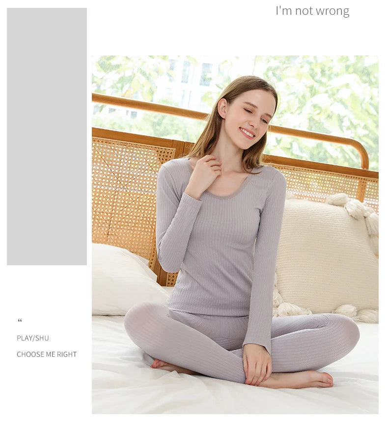 Women’s Thermal Underwear Set – Shaping & Warm