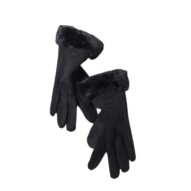 Women’s Winter Plush Touchscreen Gloves