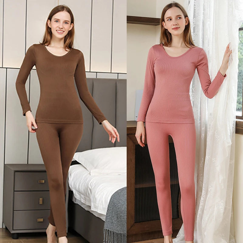 Women’s Thermal Underwear Set – Shaping & Warm