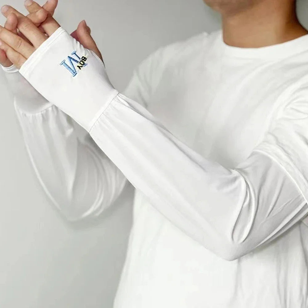 Men’s Ice Arm Sleeves – UV Protection & Lightweigh