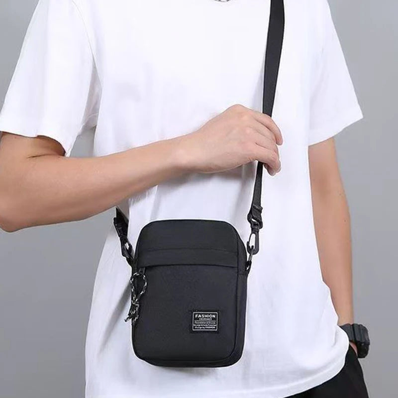 Men's Nylon Shoulder & Crossbody Bag