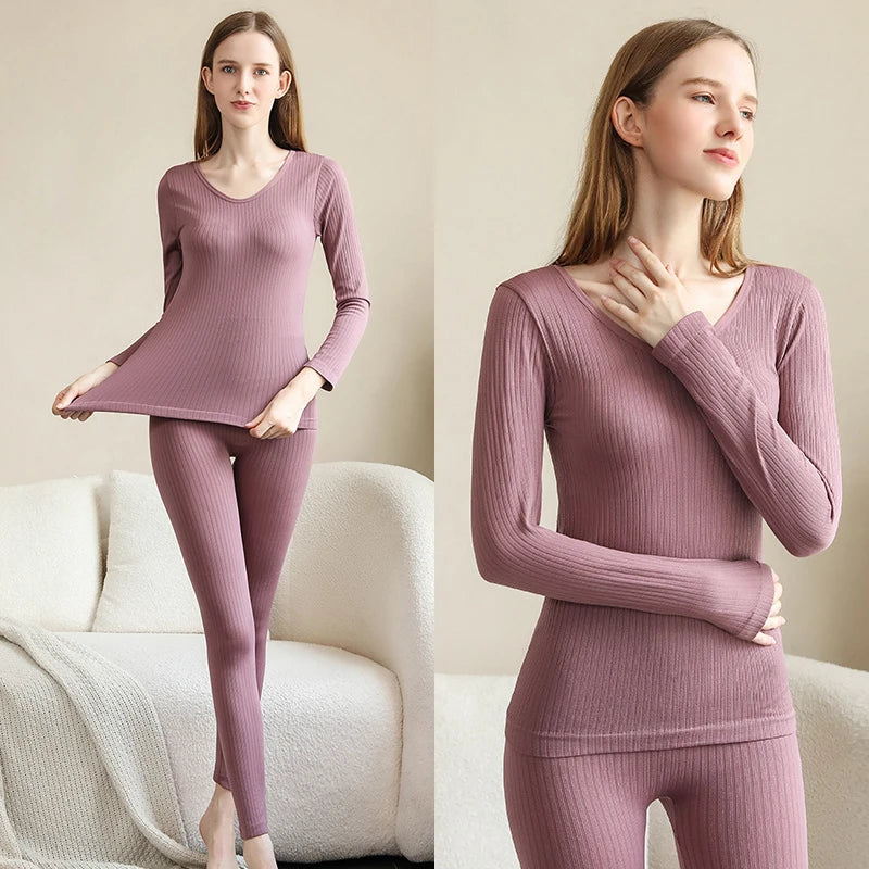 Women’s Thermal Underwear Set – Shaping & Warm