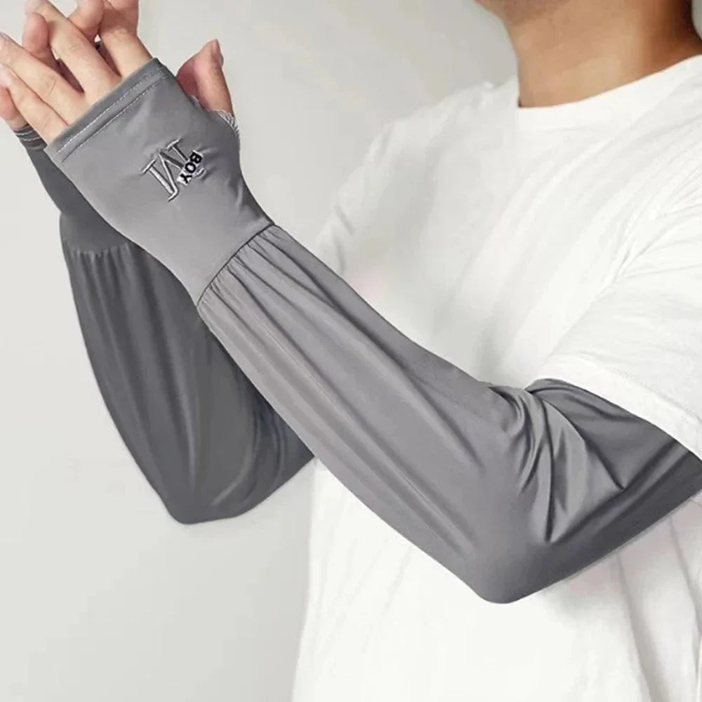Men’s Ice Arm Sleeves – UV Protection & Lightweigh