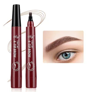 4-Prong Long-Lasting Eyebrow Pencil – Waterproof
