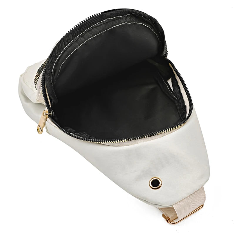 Unisex Neutral Style Backpack – Multicolor Nylon