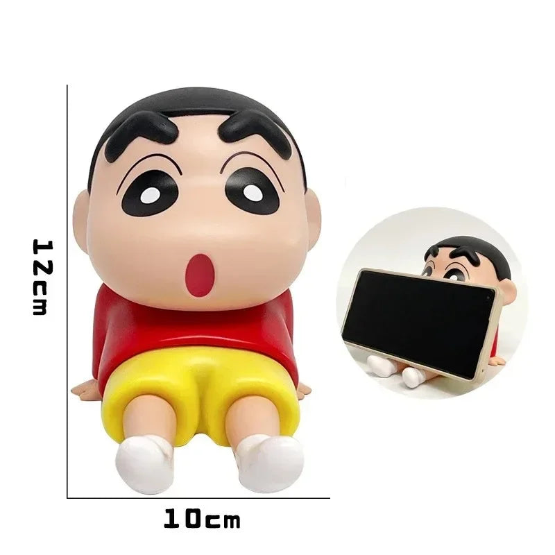Crayon Shin-Chan Phone Holder Figure