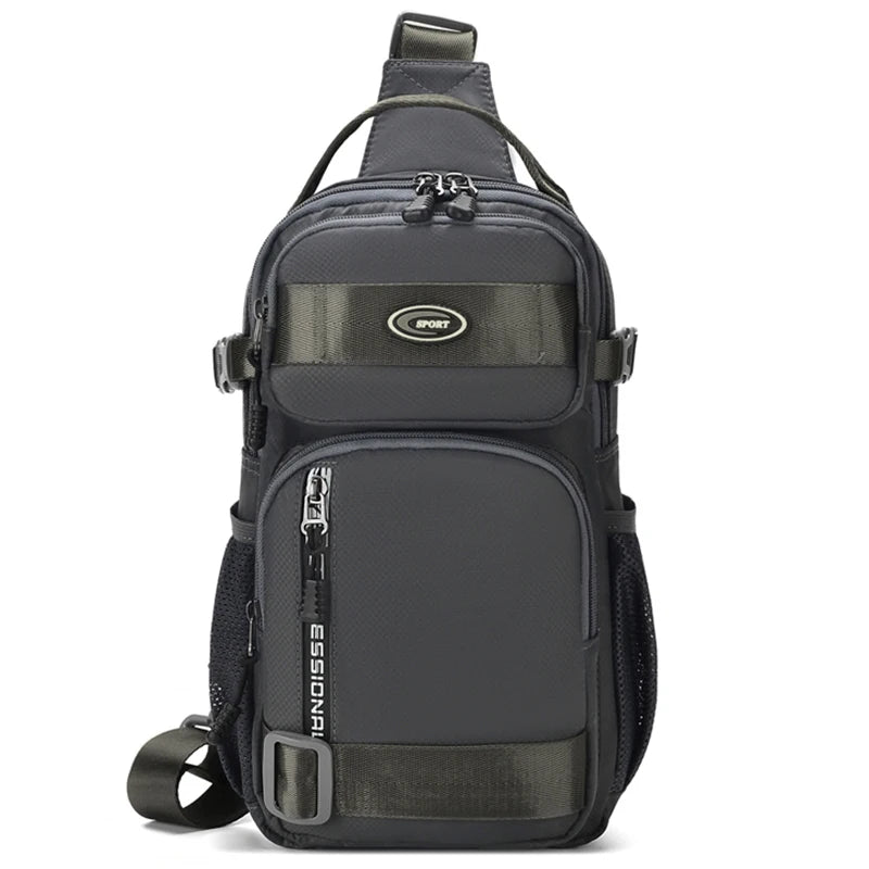 Men’s Crossbody Riding Backpack – Lightweight & Large Capacity