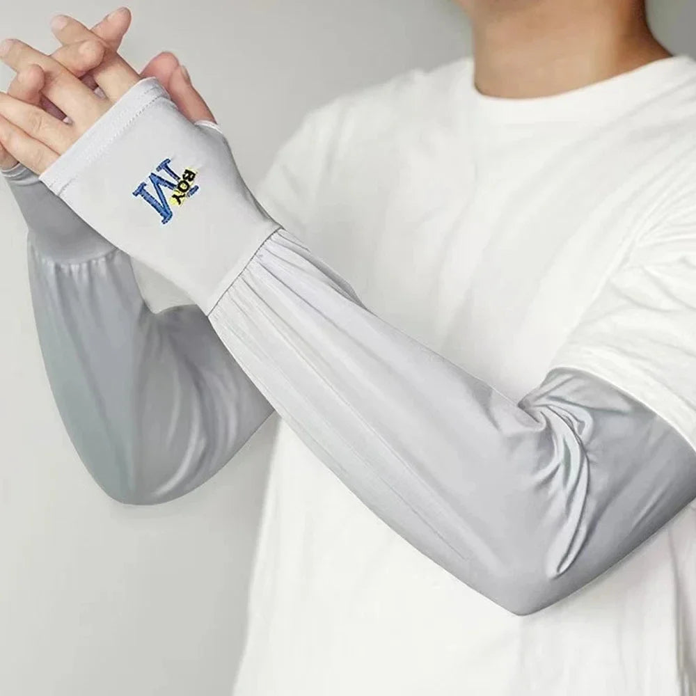Men’s Ice Arm Sleeves – UV Protection & Lightweigh