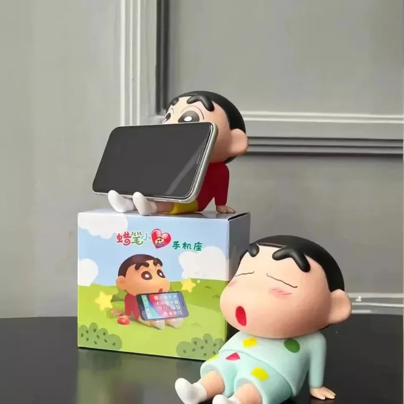 Crayon Shin-Chan Phone Holder Figure