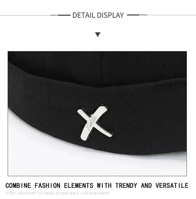 Unisex Korean Street Sailor Beanie Hat