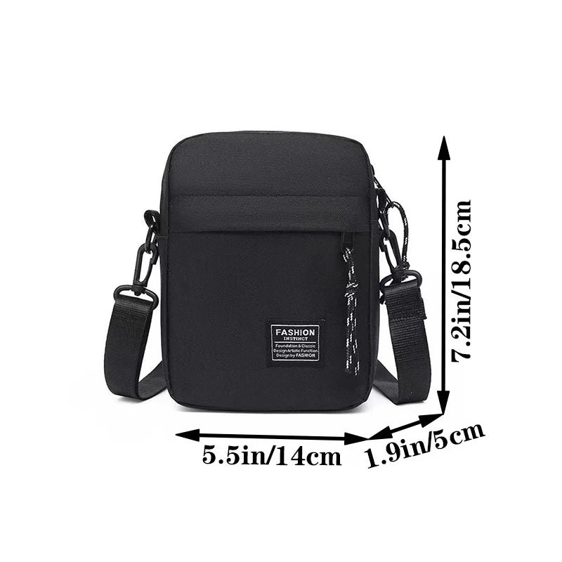 Men's Nylon Shoulder & Crossbody Bag