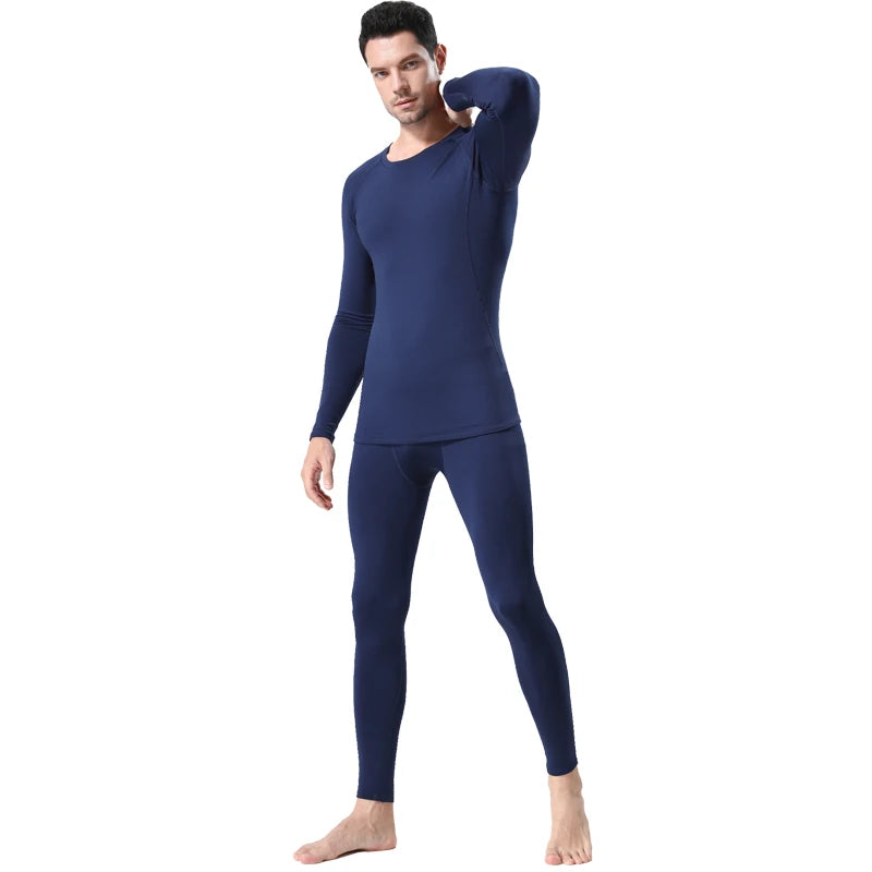 Men’s Thermal Fleece Leggings – Warm Compression Pants