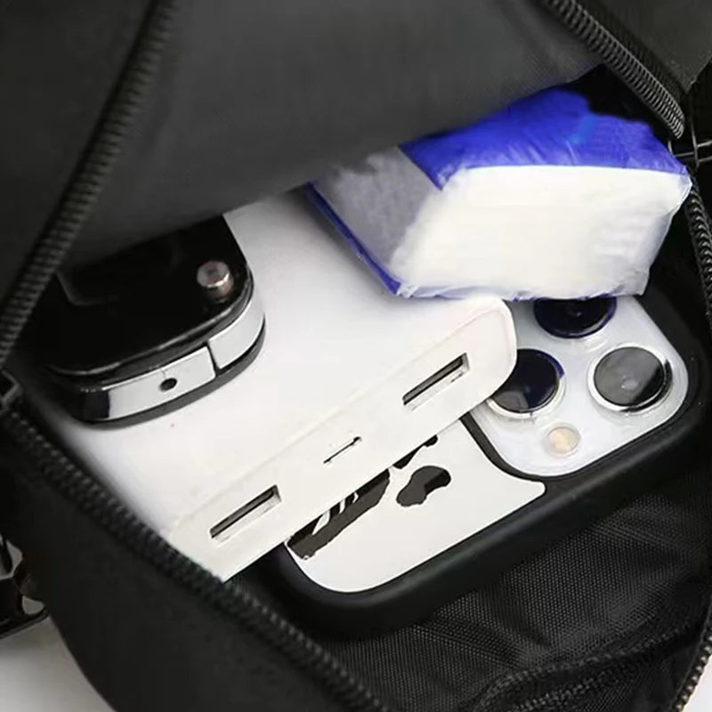 Men's Nylon Shoulder & Crossbody Bag