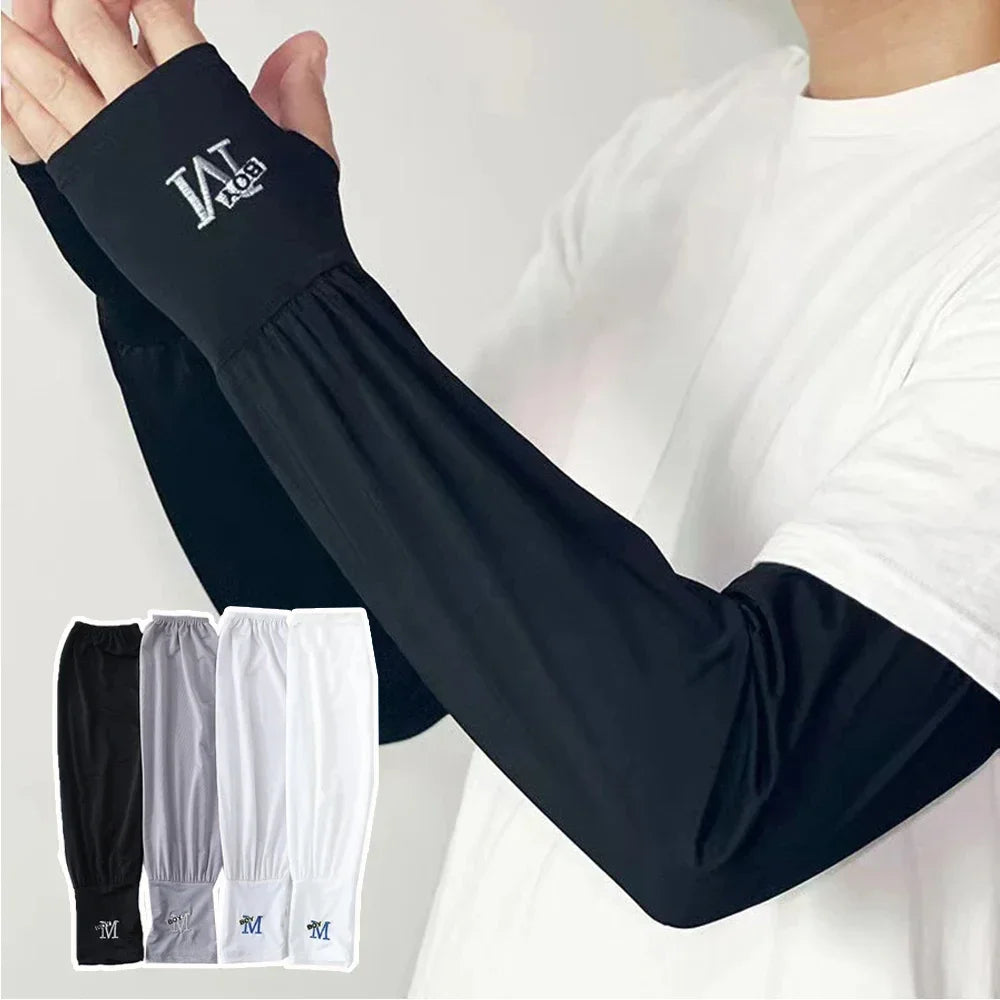 Men’s Ice Arm Sleeves – UV Protection & Lightweigh
