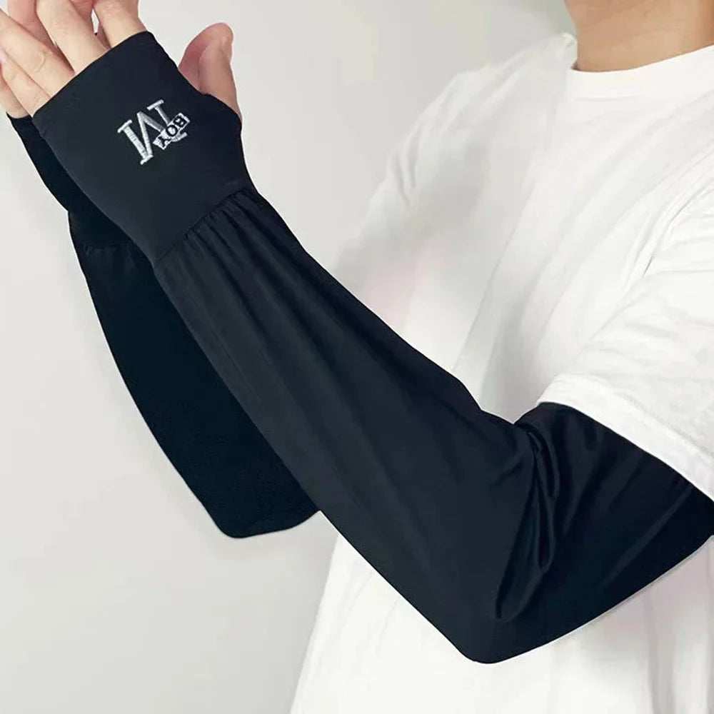 Men’s Ice Arm Sleeves – UV Protection & Lightweigh